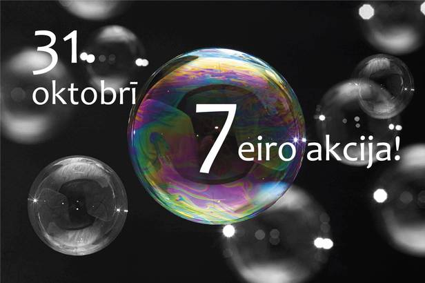 31. oktobrī 7 € akcija!