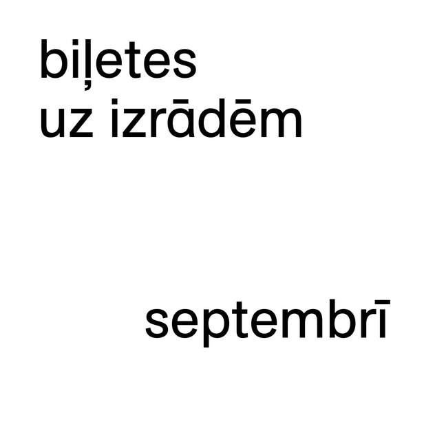 Biļetes tirdzniecībā no 21. maija!
