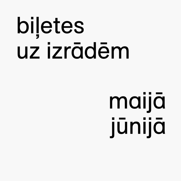 Biļetes būs pieejamas no 11. aprīļa